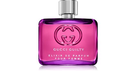 gucci elixir de parfum femme|gucci guilty pour femme.